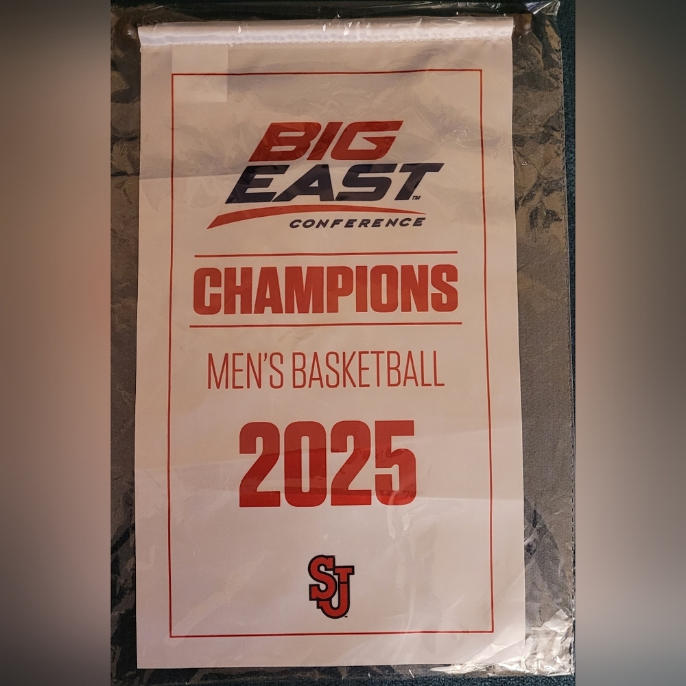 St. John's University 2025 Men's Basketball Mini Banner